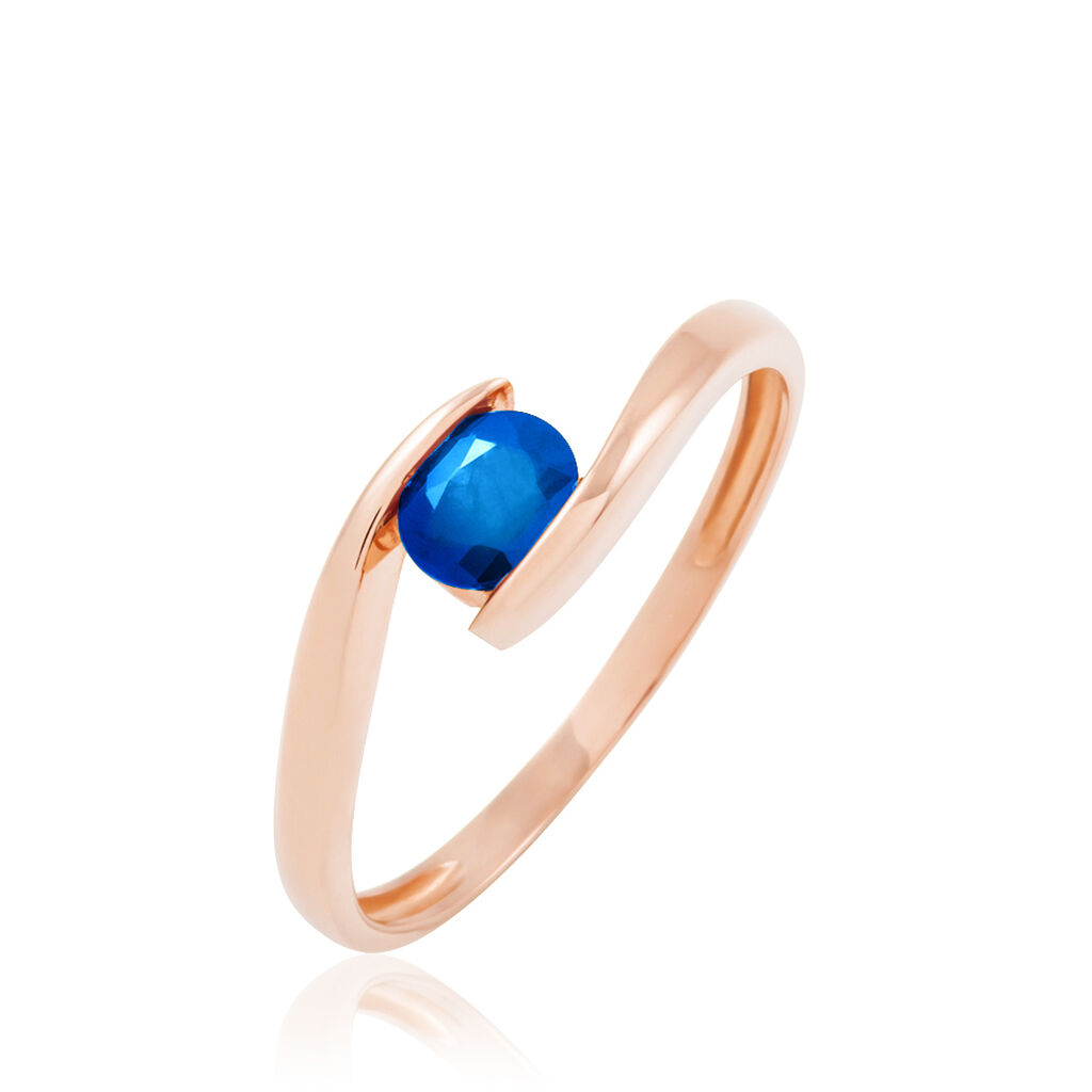 Bague Camilia Or Rose Topaze