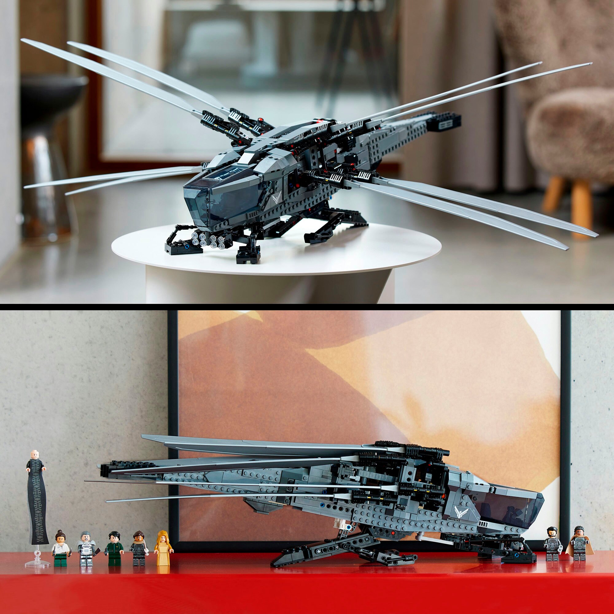 LEGO Konstruktionsspielzeug Icons Dune Atreides Royal Ornithopter
