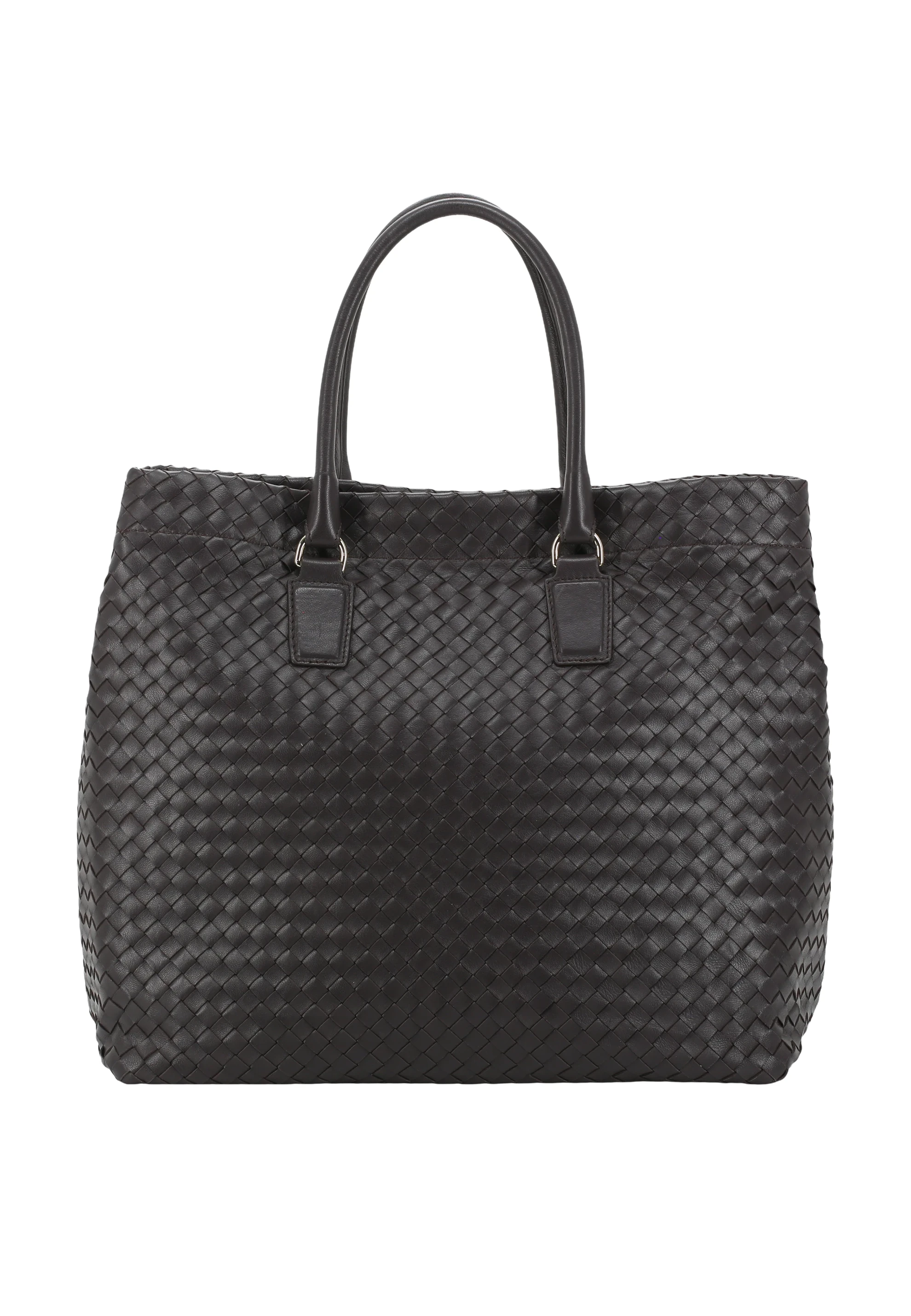 Shopper ROOFTOP Leather Piuma weaving Standard
