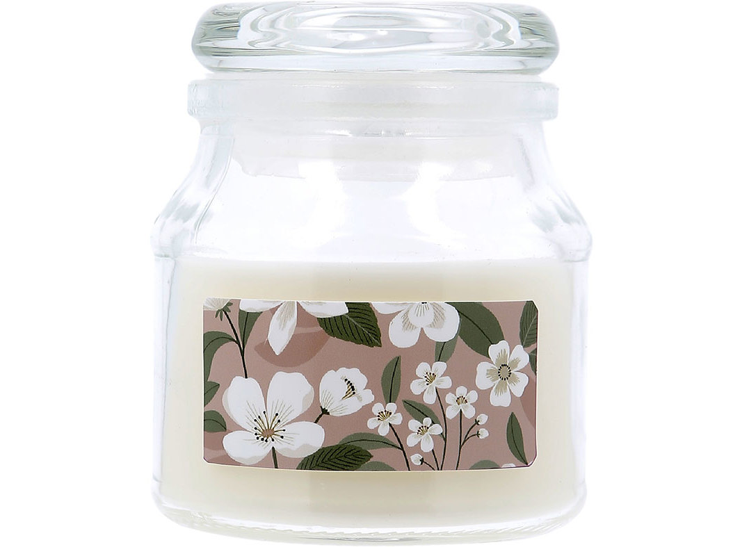 VELA PERFUMADA ACTUEL FLORES COM FRASCO VIDRO