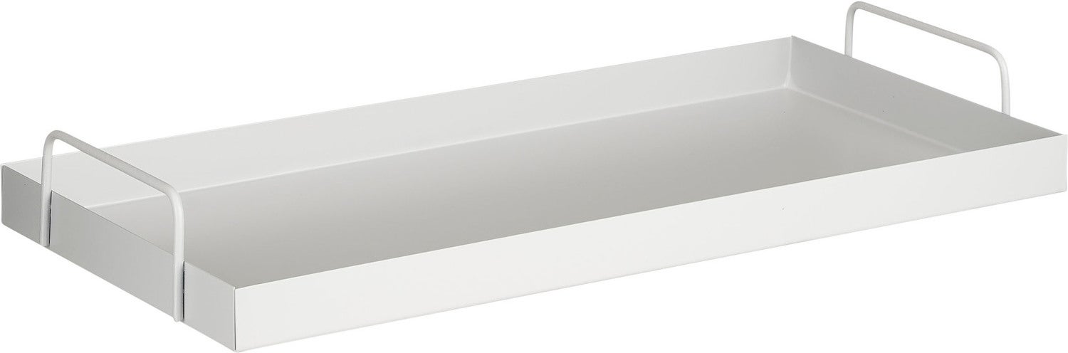 Mica Decorations decoratiebord Lita lichtgrijs 49 x 24 x 6,5 cm