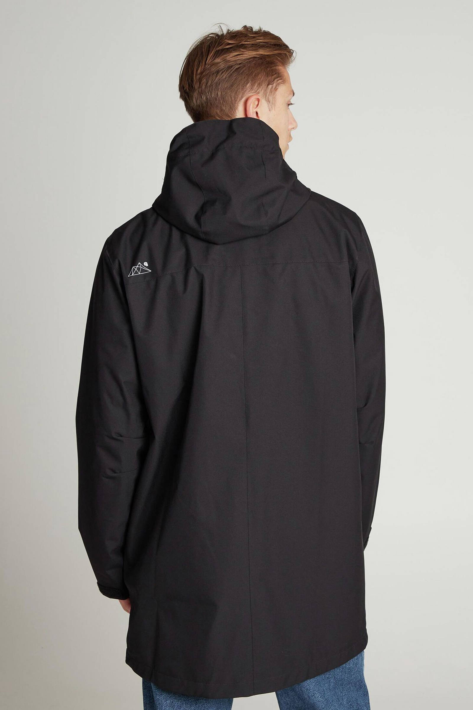 Protest outdoor jas Thoreau zwart