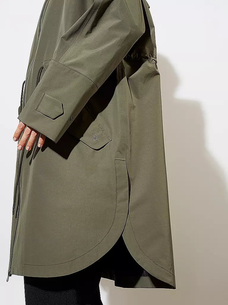 LANGER CHEN Parka KENSOSHA olive