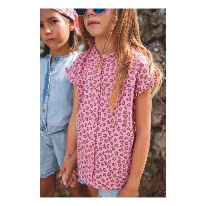 Marlot Paris Blouse Marni Léopard | Rose