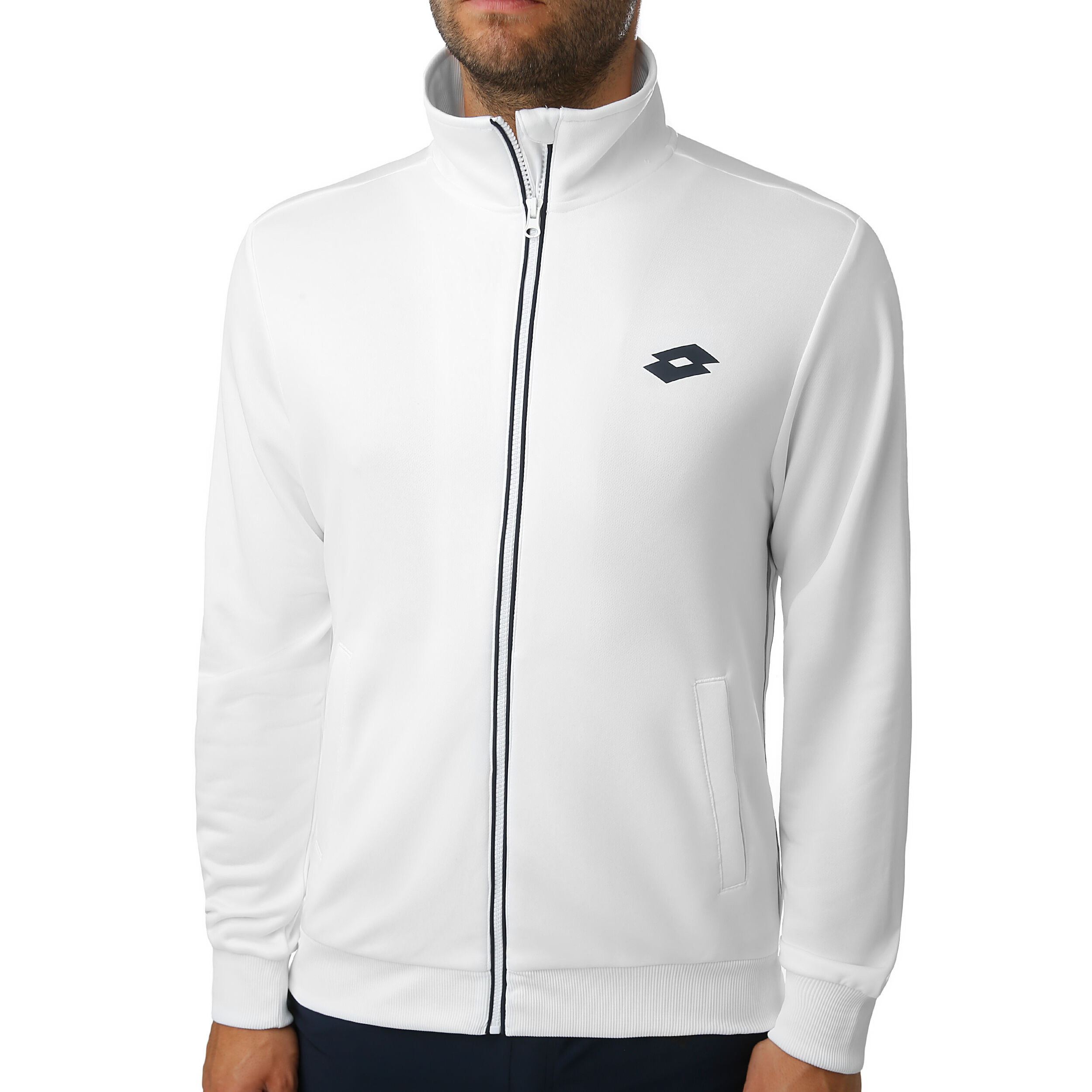 Lotto Teams PL Veste De Survêtement Hommes - Blanc , Gris Foncé