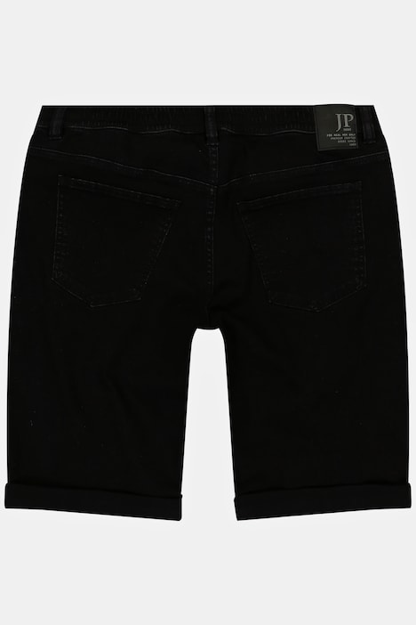 Jeans-Bermuda, bequem geschnitten, Elastikbund, 5-Pocket, bis Gr. 70