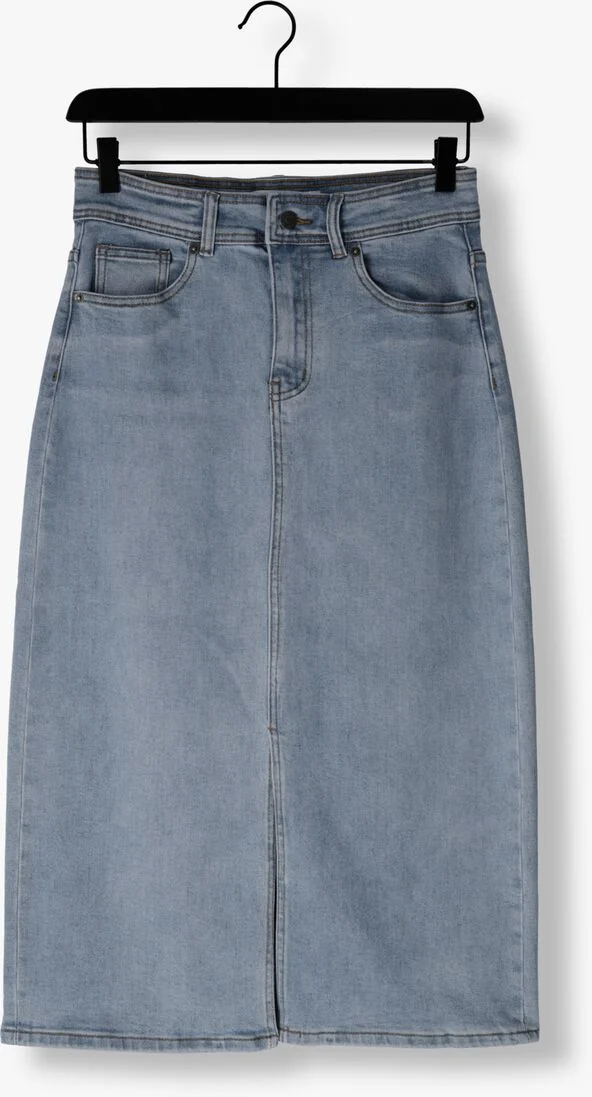 Y.A.S. lichtblauwe y.a.s. midirok yasdolma hw long denim skirt s.