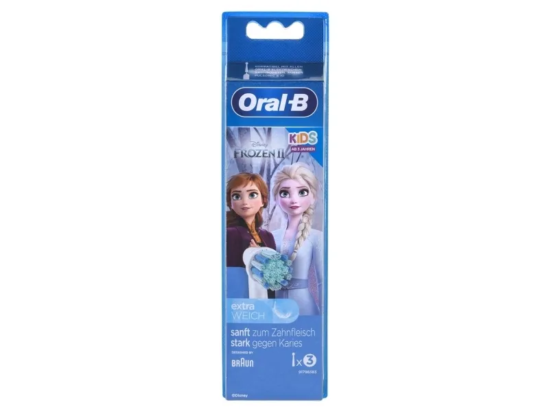 Oral-B Stages Power Ice Queen II børster, 3 stk