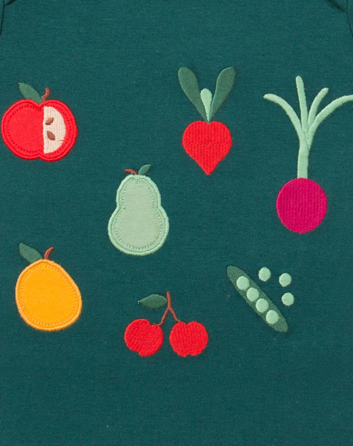 T-Shirt OBST & GEMÜSE in grün