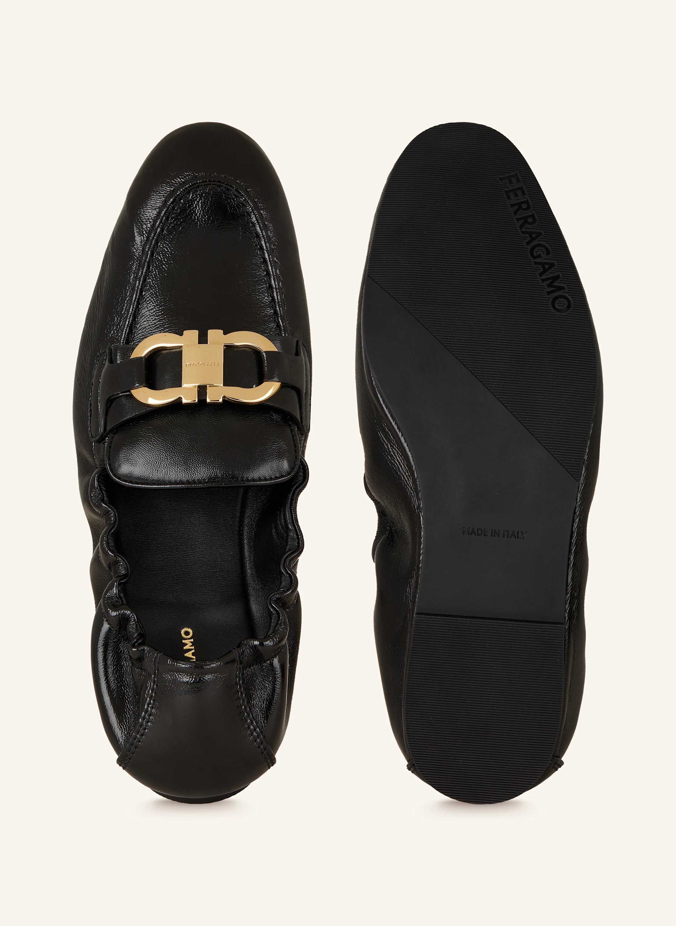 FERRAGAMO Lack-Loafer JODIE