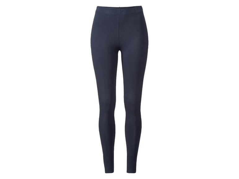 Set van 2 leggings voor dames, biokatoen