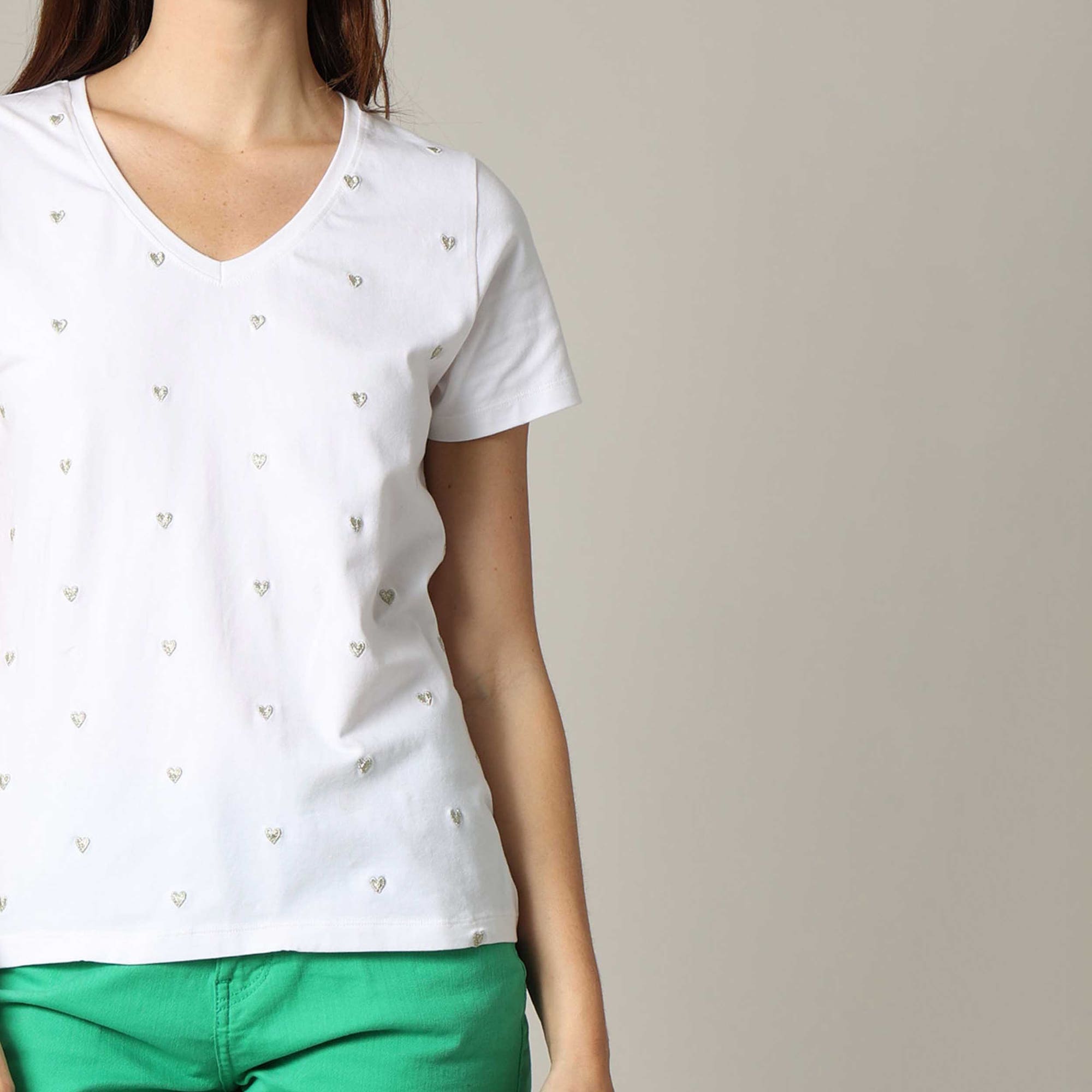 T-shirt Femme blanc