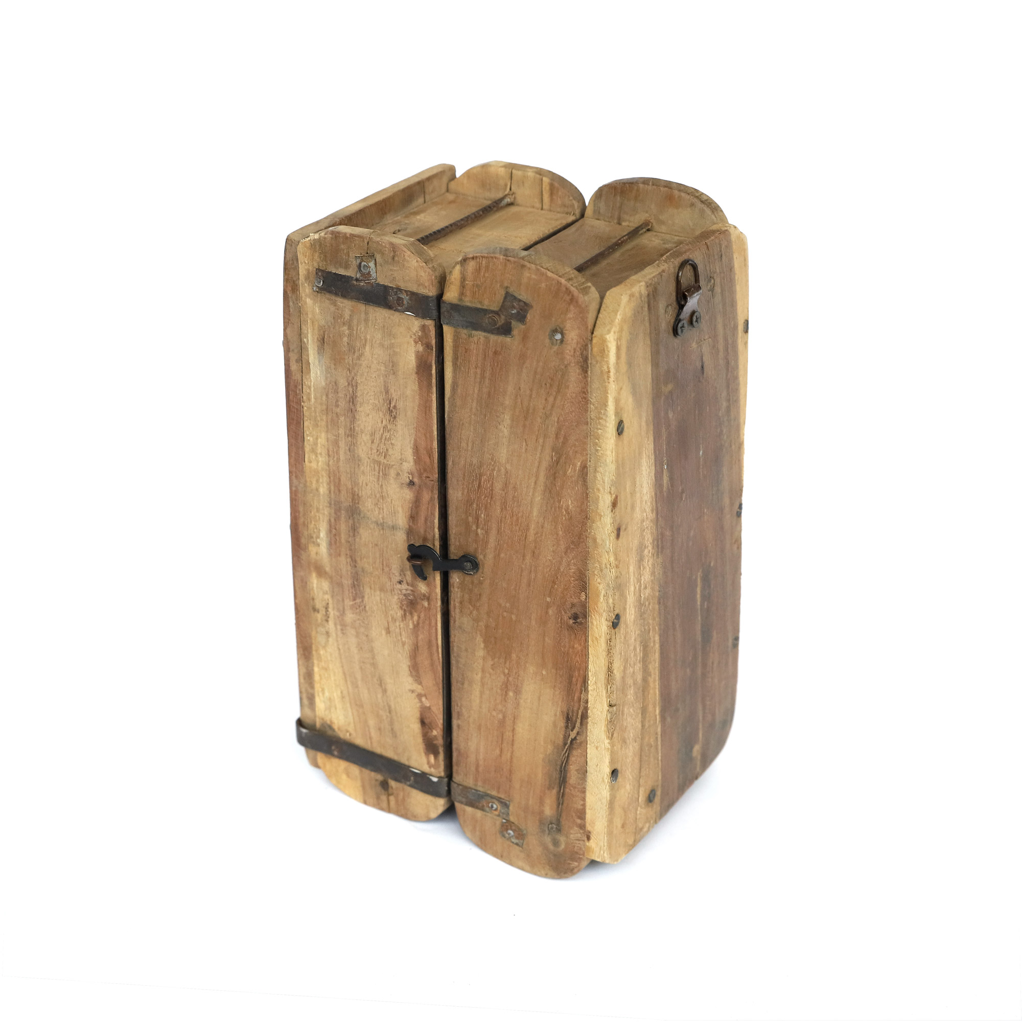 Regal aus alten Backsteinformen, Holz, B 32 cm, H 30 cm, T 10 cm von fischer's lagerhaus