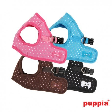 Colete peitoral Dotty para cães, rosa