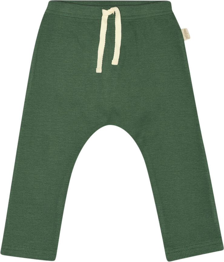 PETIT PIAO Pants Modal Emerald green