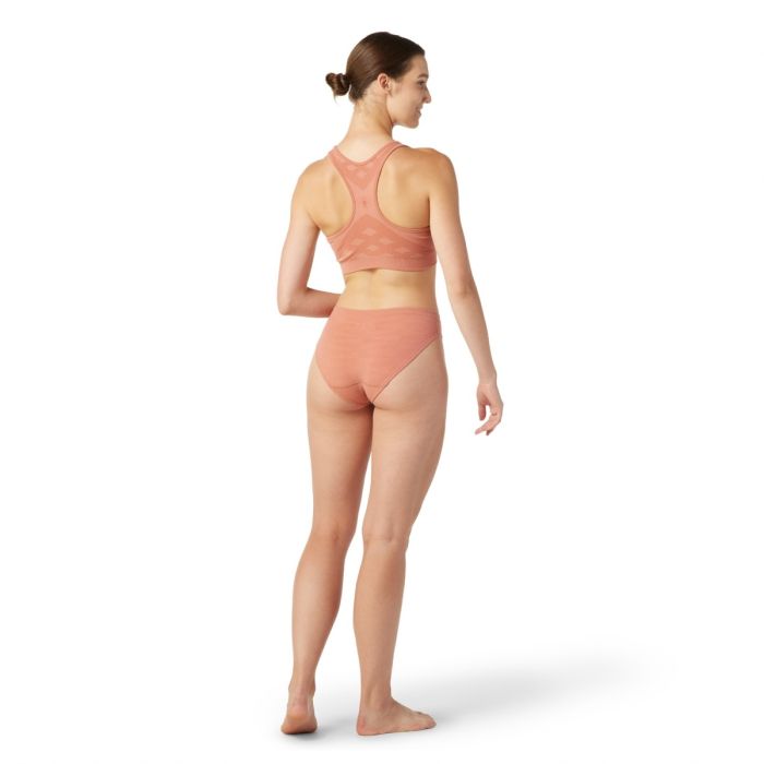 Smartwool Dame Undertøj og basislag Merino Sport Seamless Bikini Boxed Rød