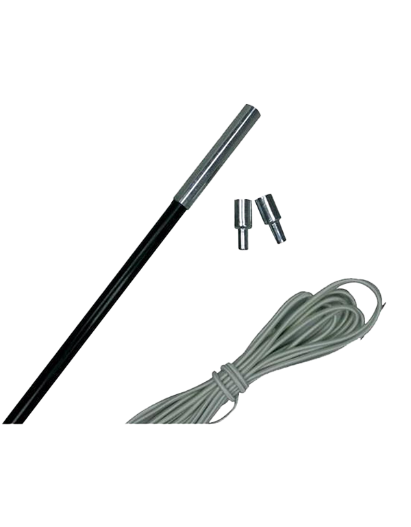 Fiberglas stokkenset 12,7 mm