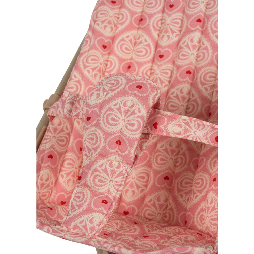 Køb Konges Sløjd Lacy Pink Dukkeklapvogn