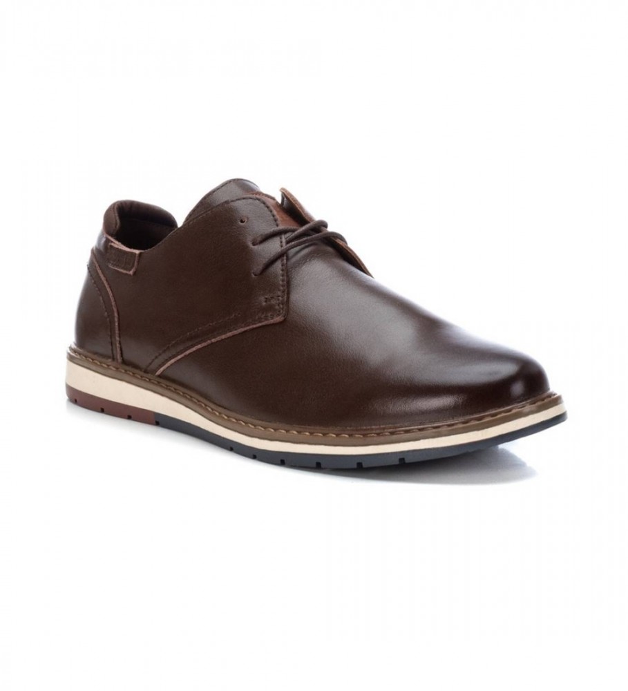 Sapatos de couro Carmela 161113 marrom