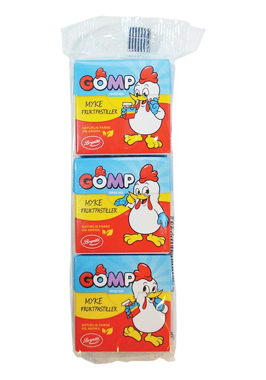 Gomp Fruktpastiller