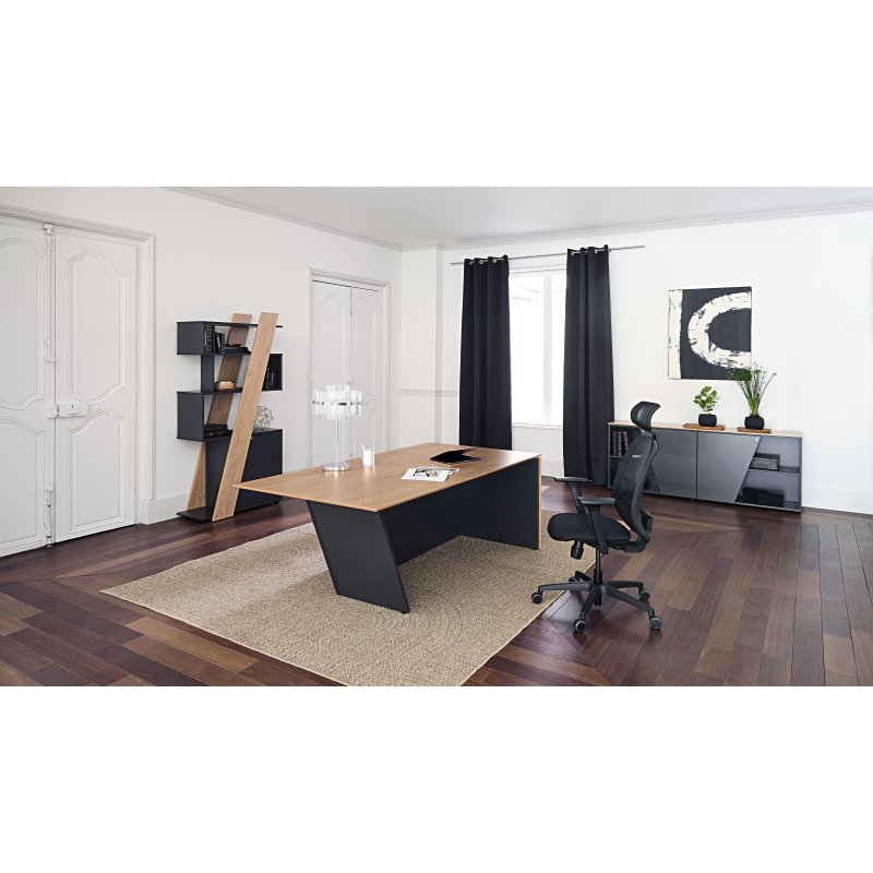 Bureau de direction Helyos L 200 x P 100 cm