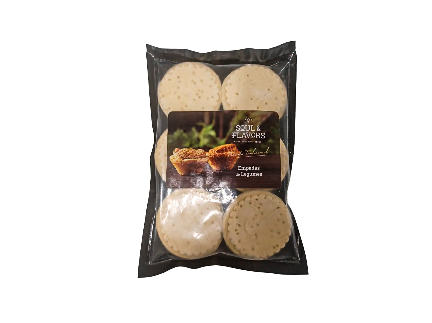 EMPADA SOUL&FLAVORS LEGUMES 480 G (6 UN)