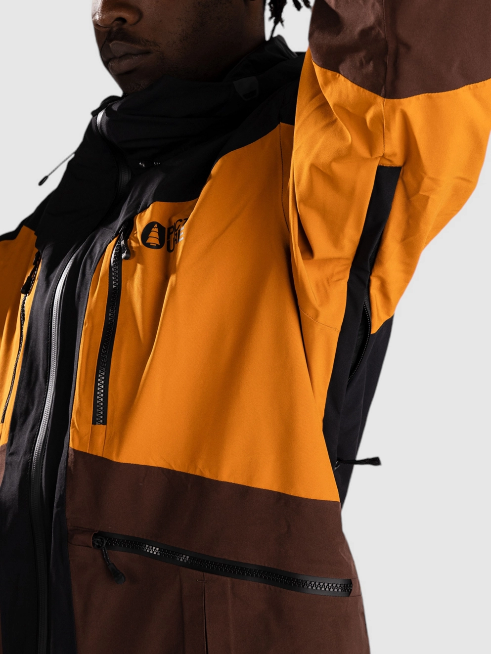 Picture Naikoon Jacket black chicory honey