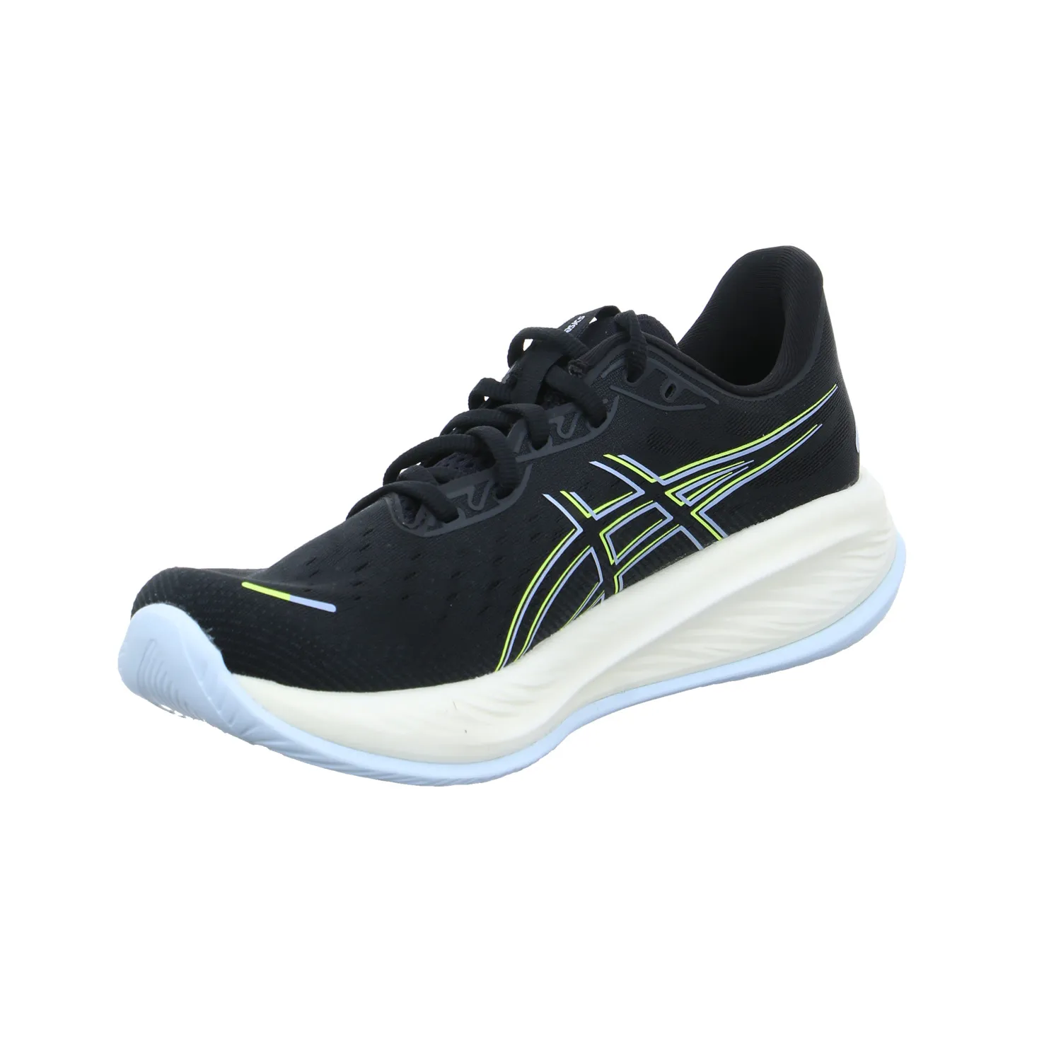 ASICS Running Crossschuhe Schwarz Lederimitat  GEL Cumulus25