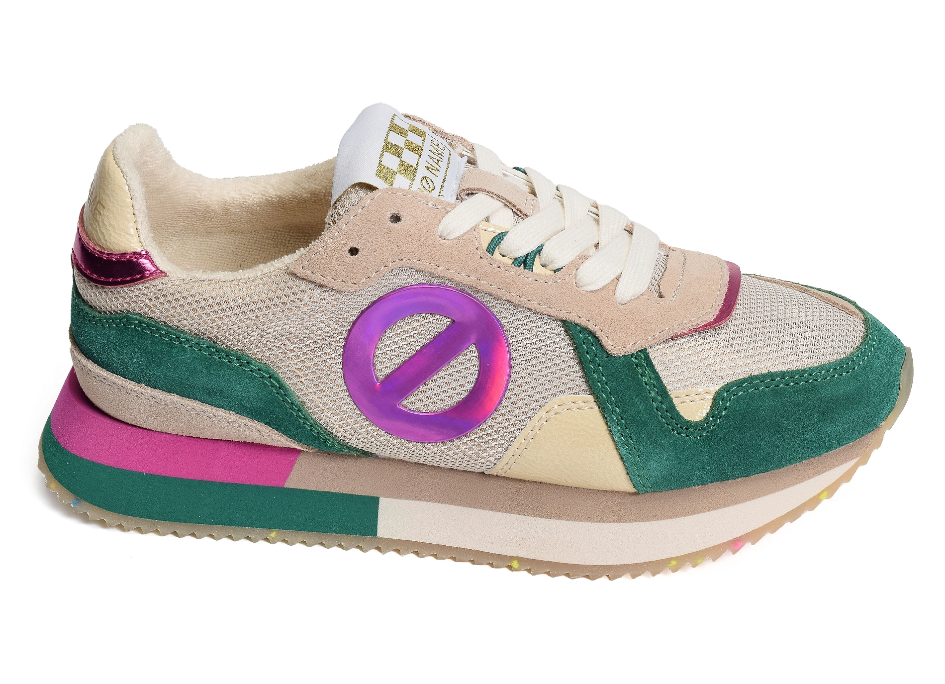 Mia jogger beige vert
