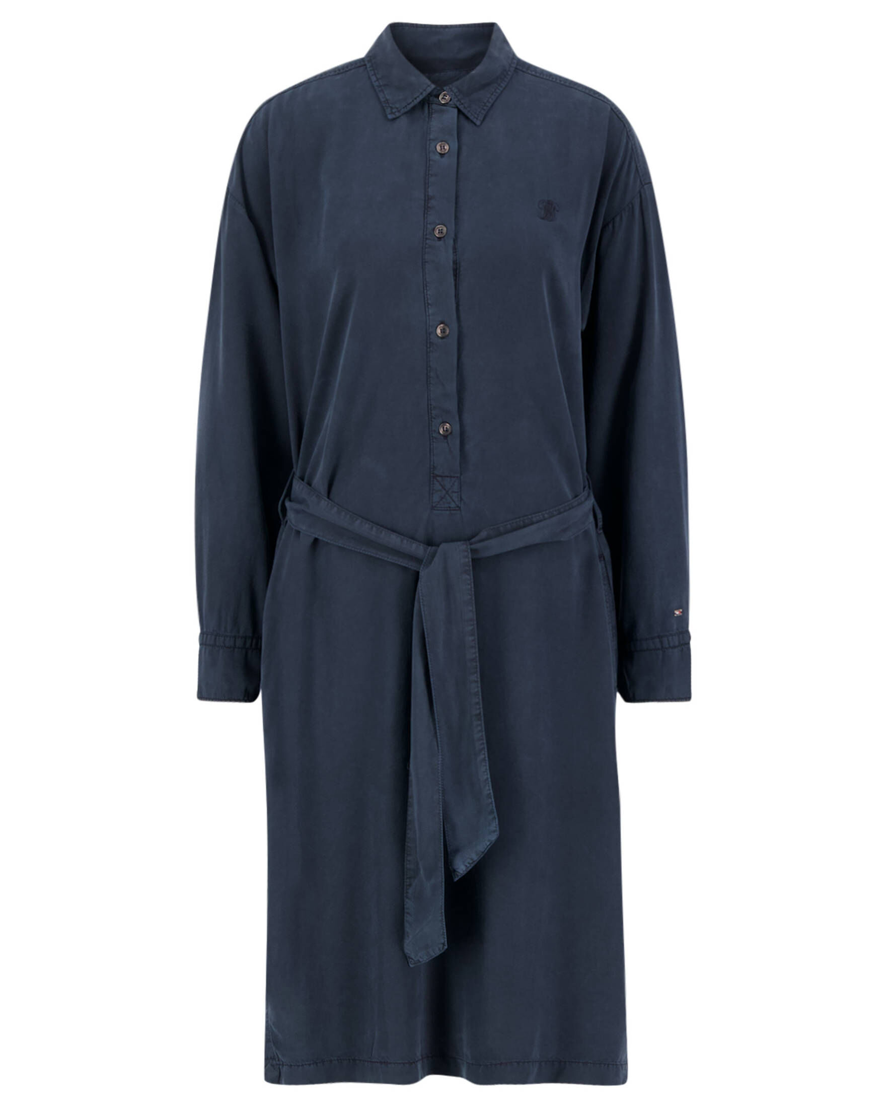 Tommy Hilfiger| Damen Hemdblusenkleid Langarm