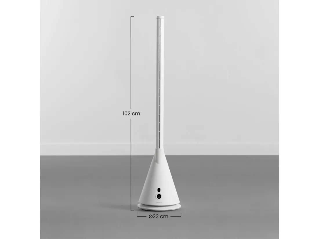 Ventilateur de sol WiFi Ø23cm 26W 9 Vitesses Relax Silence Dayron