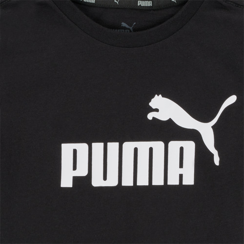 Puma - ESSENTIAL LOGO TEE - Noir