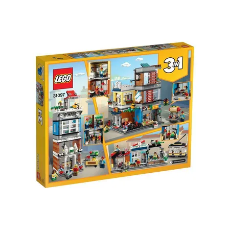 LEGO® Creator 31097 Stadthaus mit Zoohandlung & Café