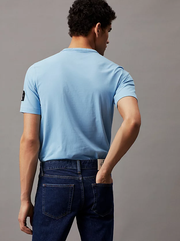 Camiseta de algodão com brasão