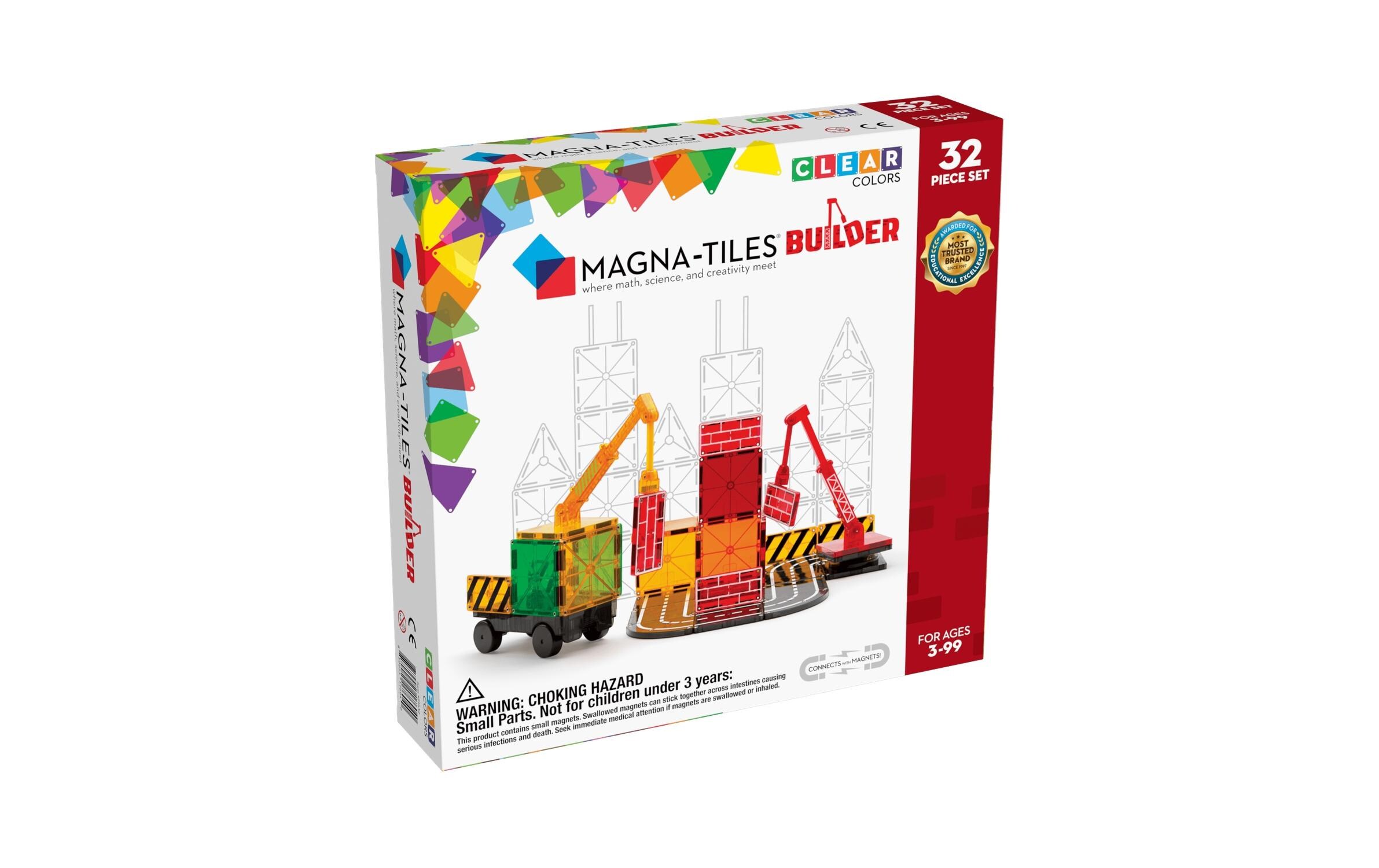 Baustellen Set 32-teiligPädagogisches Magnetspielzeug