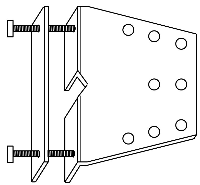 Stabilisierungsplatte für schwere Küchenarmaturen
