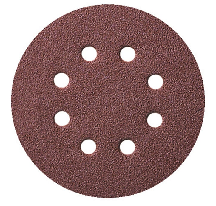 Papier abrasif corindon ø125 mm grain 40/80/120, lot de 20