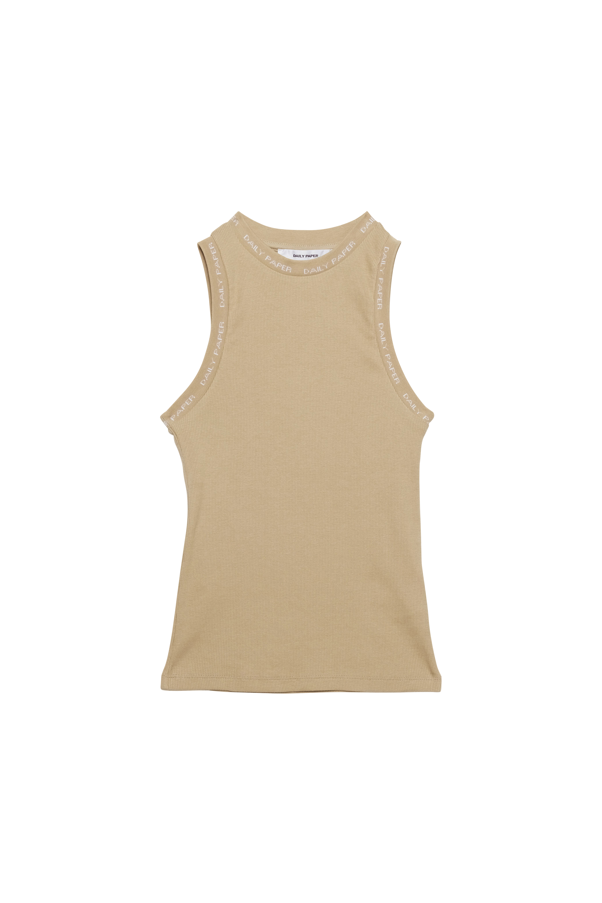 Daily Paper débardeur ERIB TANK Beige