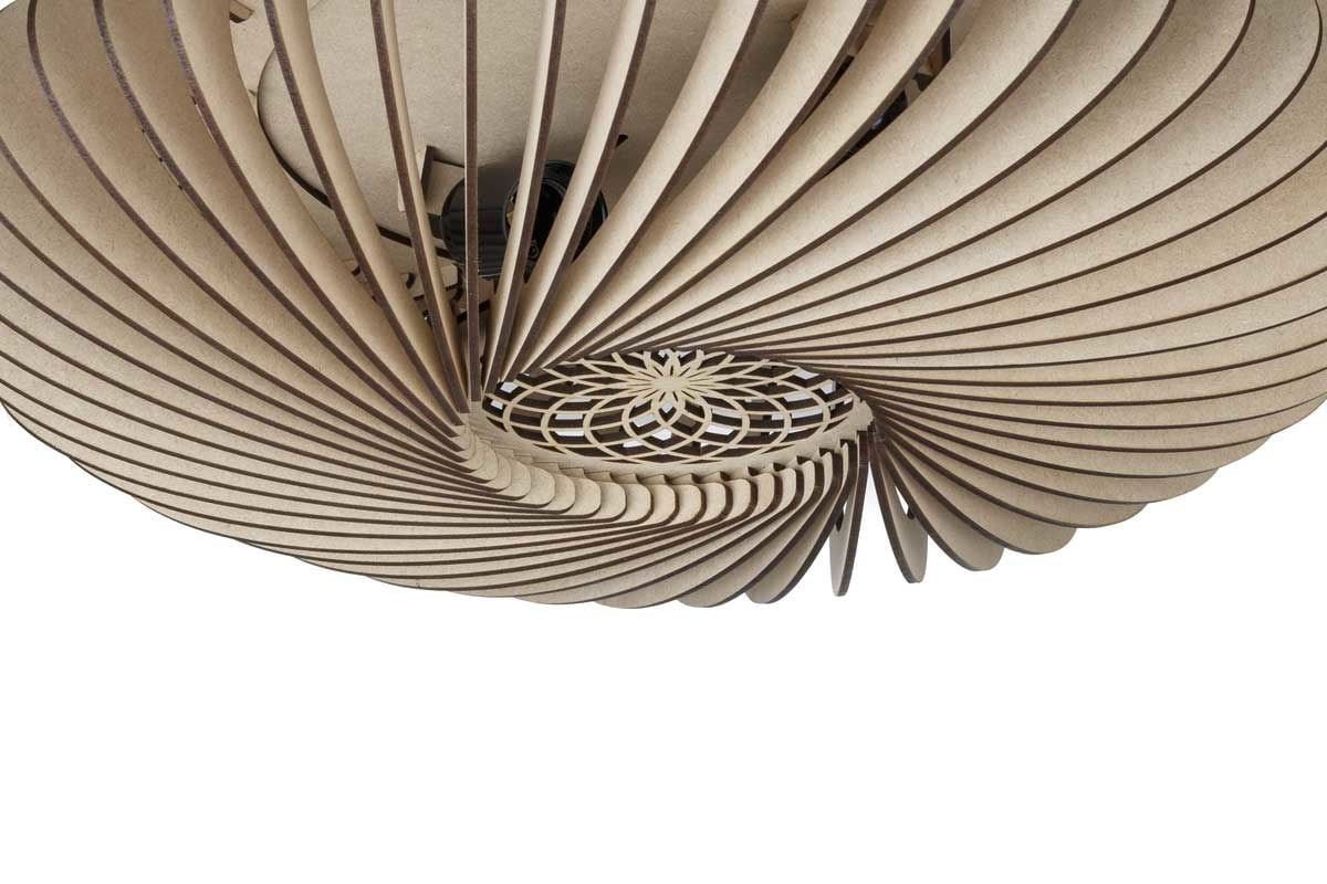 Blij Design  Plafondlamp Swan Ã 36 cm naturel