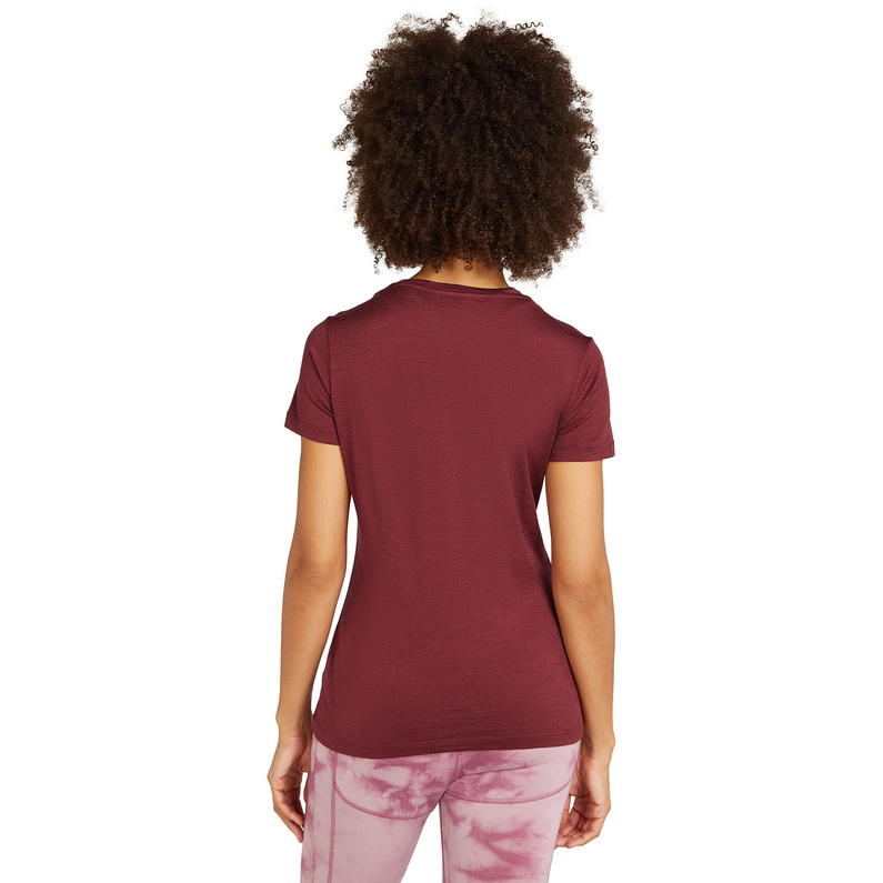 Icebreaker Damen Tech Lite III Scoop Logo Reflections T-Shirt
