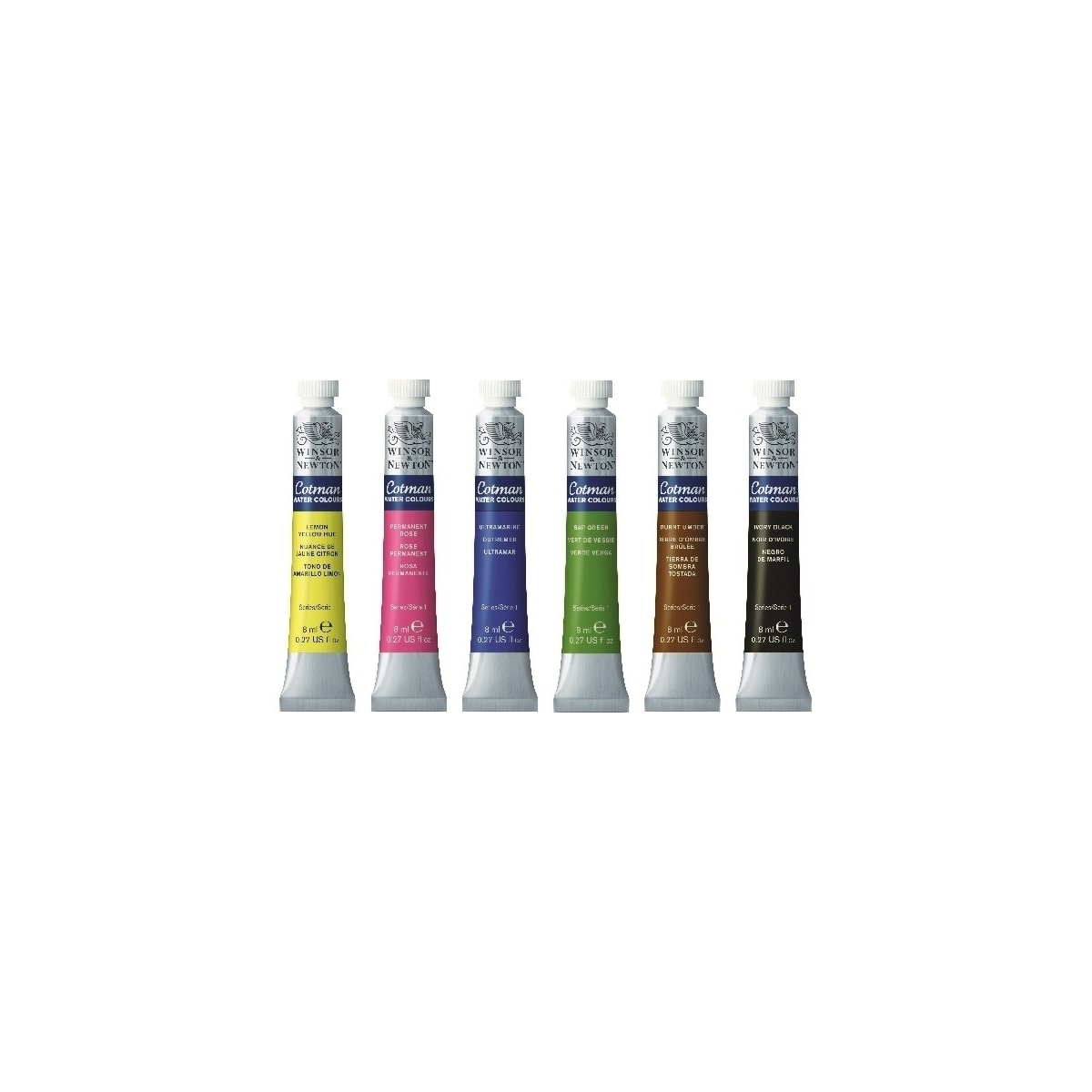 Cotman Water Color Tubset 6x8 ml