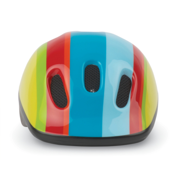 Polisport kinderfietshelm 44/48cm regenboog