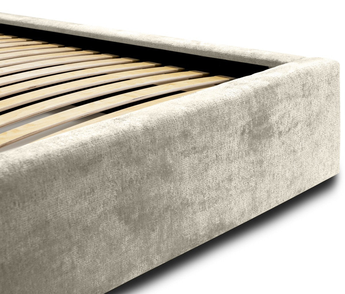 Trae Mobler Vegas 180 x 200 cm Gestoffeerd Bed Creme
