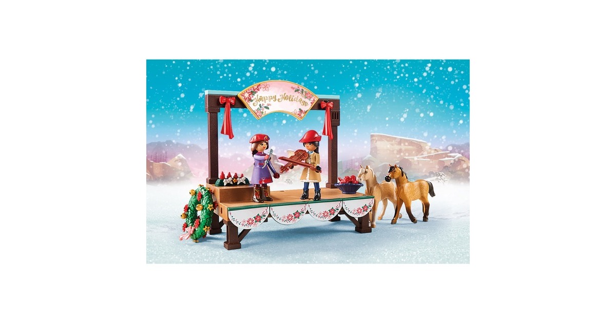 PLAYMOBILSpirit - Kerstmis Concert Constructiespeelgoed  (70396)