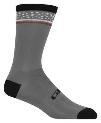 Chaussettes Giro Comp High Rise Portaro Gris