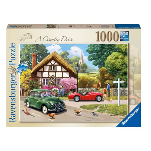 Ravensburger - Puslespil - A Stop To Say Hello 1000 brikker