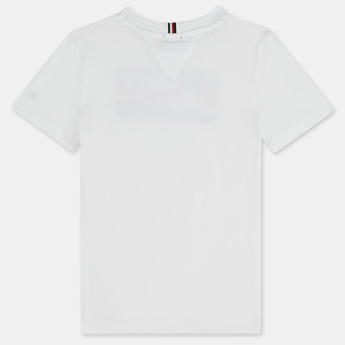 Tommy Hilfiger T-Shirt en Coton à motif fantaisie blanc