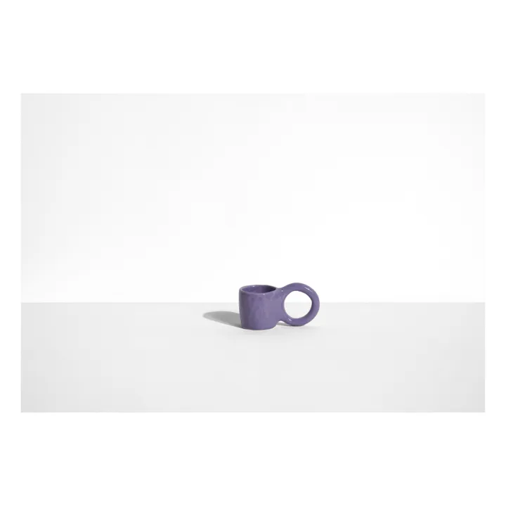 Petite friture Tasse expresso Donut, Pia chevalier - Set de 2 | Violet