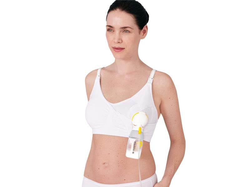 MEDELA Still-BH und Abpump-BH 3-in-1 Weiss XL 3-in-1 Still- und Abpump-BH