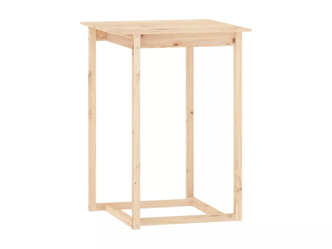Ensemble de bar 5 pcs Bois de pin massif
